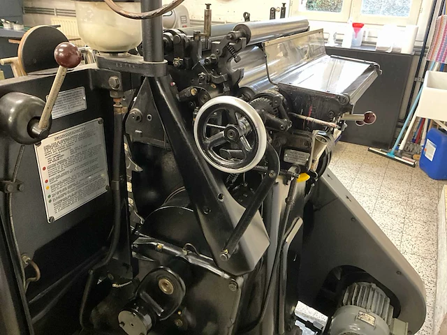 Original heidelberg degelpers - afbeelding 5 van  17