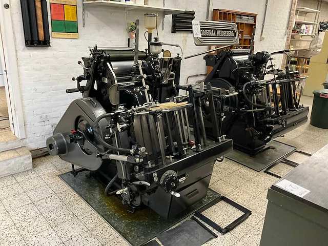 Original heidelberg degelpers - afbeelding 1 van  17