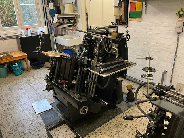 Original heidelberg degelpers - afbeelding 11 van  17
