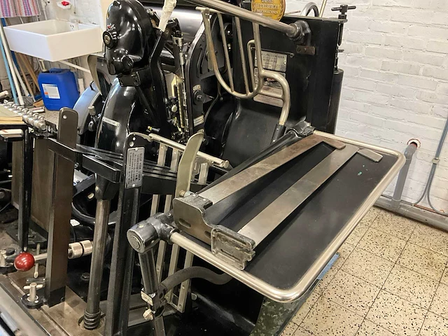 Original heidelberg degelpers - afbeelding 13 van  17