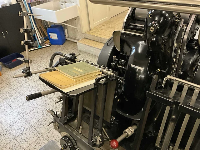 Original heidelberg degelpers - afbeelding 14 van  17