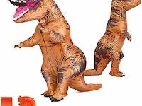 Originalcup® opblaasbare xxl t-rex: dinosaurus kostuum - afbeelding 2 van  4