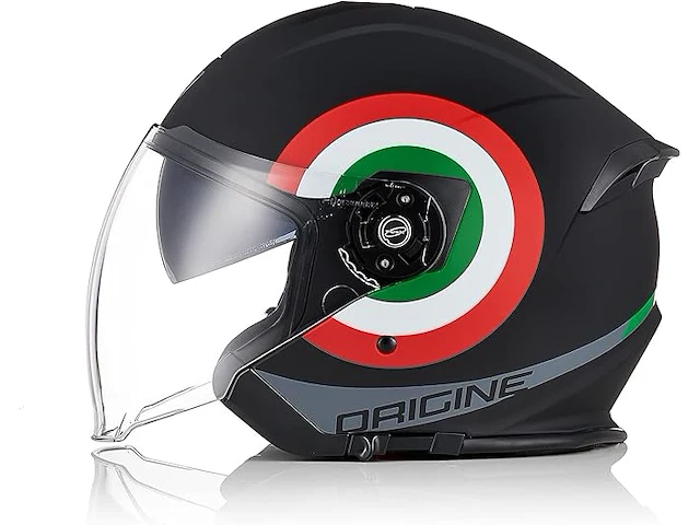 Origine open 3/4 motorfiets jet helm - afbeelding 4 van  10