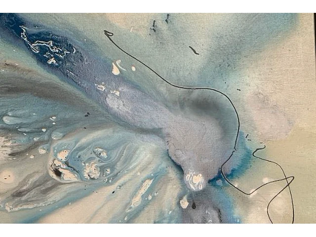 Origineel schilderij op doek colored by the rainbow / filip defrancq - afbeelding 4 van  10