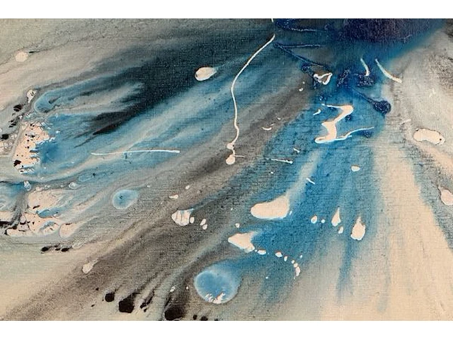 Origineel schilderij op doek colored by the rainbow / filip defrancq - afbeelding 5 van  10