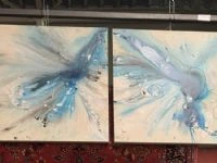 Origineel schilderij op doek filip defrancq (502/2025)