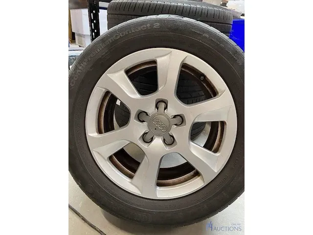 Originele audi velgen 16 duims - afbeelding 2 van  3