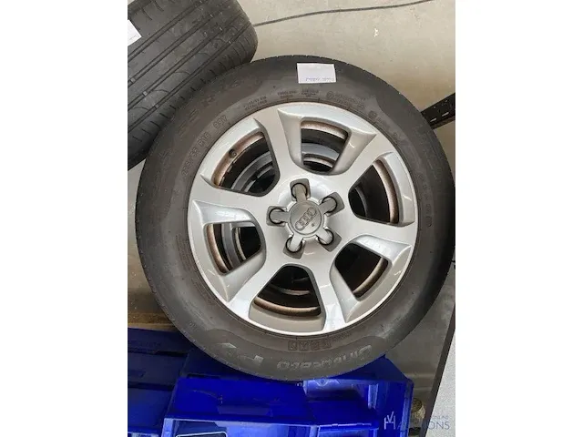 Originele audi velgen 16 duims - afbeelding 3 van  3