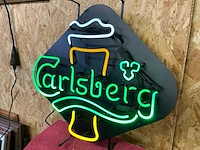 Originele carlsberg neon lichtreclame - afbeelding 1 van  4