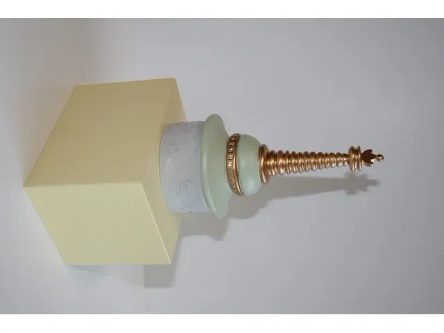 Originele 'chorten toren' - 28cm + certificaat - afbeelding 9 van  10