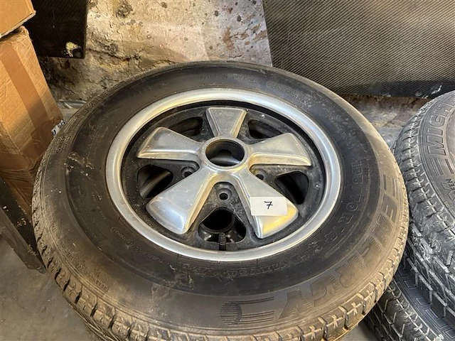 Originele fuchs wielen porsche 911 - afbeelding 4 van  5