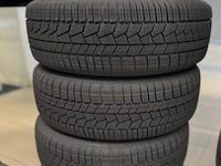 Originele nieuwe bmw alu velgenset 16'' model v-spaak 390, voor bmw 3-reeks (vorig model f30-f31), met winterbanden, bandenmaat 205/60r16 92h - afbeelding 3 van  4