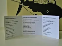 Originele onderzeeër kuifje - 26,6 x 17cm + certificaat - afbeelding 12 van  12