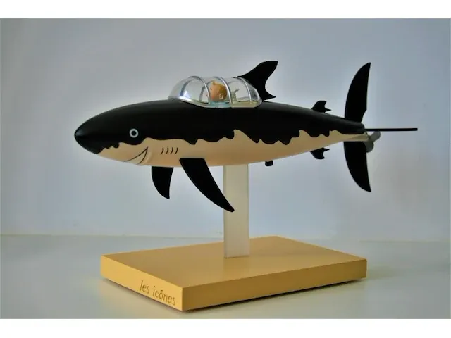 Originele onderzeeër kuifje - 26,6 x 17cm + certificaat - afbeelding 3 van  12