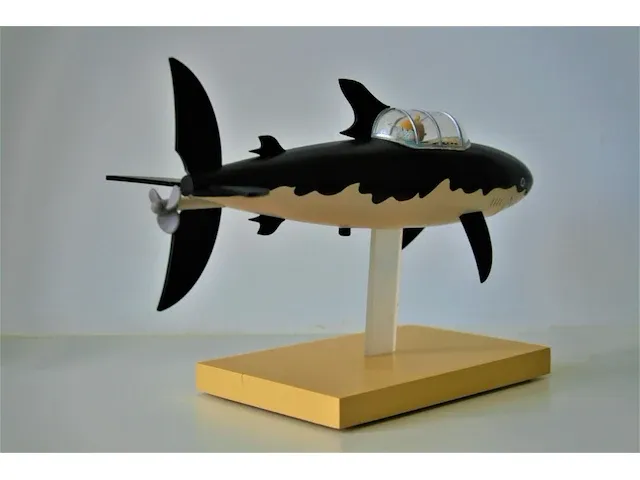 Originele 'onderzeeër kuifje' - 26,6 x 17cm + certificaat - afbeelding 9 van  12