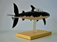 Originele 'onderzeeër kuifje' - 26,6 x 17cm + certificaat - afbeelding 9 van  12
