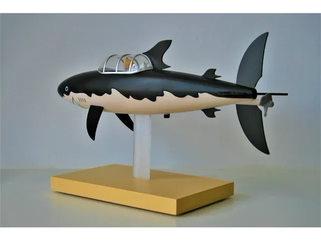 Originele 'onderzeeër kuifje' - 26,6 x 17cm + certificaat - afbeelding 10 van  12