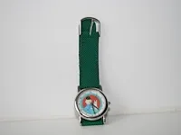 Originele polshorloge kuifje met etui - "kuifje en bobbie blauwe lotus 1" - afbeelding 2 van  7