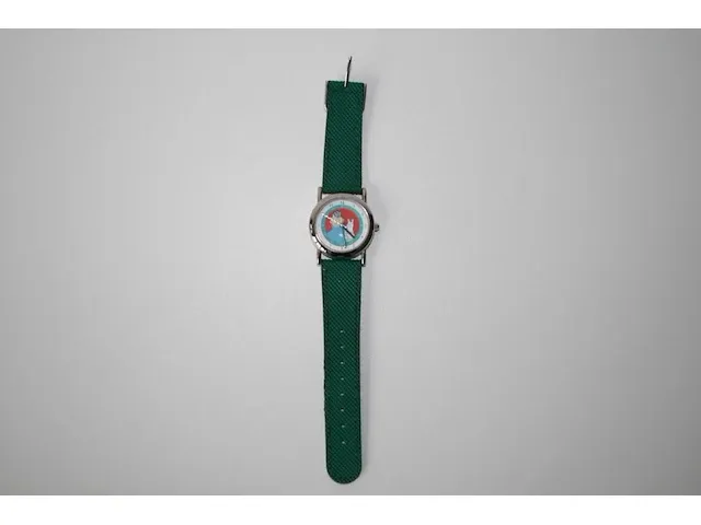 Originele polshorloge kuifje met etui - "kuifje en bobbie blauwe lotus 1" - afbeelding 4 van  7