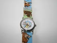 Originele polshorloge kuifje met etui - "kuifje in afrika" - afbeelding 4 van  9