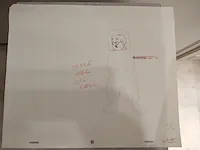 Originele tekening kuifje raket naar de maan - afbeelding 3 van  3
