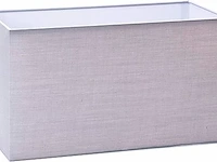 Orion lighstyle rechthoekige stoffen lampenkap - afbeelding 1 van  5