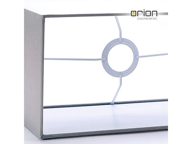 Orion lighstyle rechthoekige stoffen lampenkap - afbeelding 3 van  5