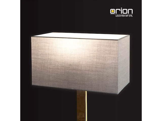 Orion lighstyle rechthoekige stoffen lampenkap - afbeelding 5 van  5