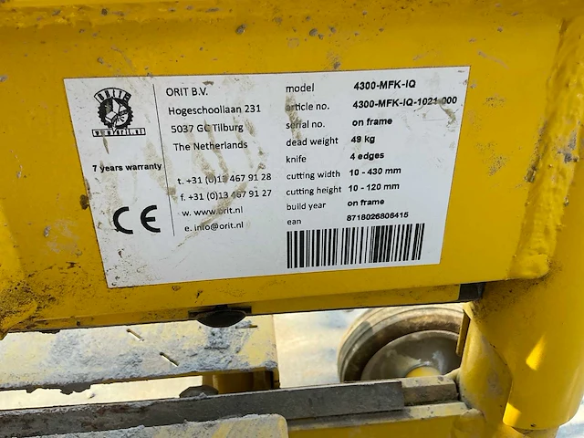 Orit 4300-fmk-iq kassei knipper - afbeelding 3 van  7