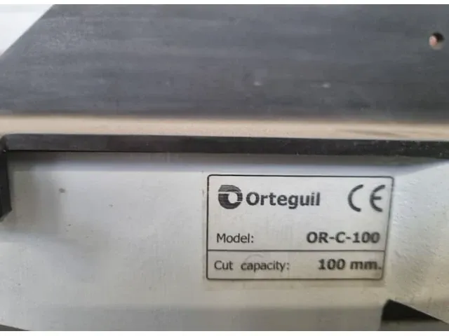 Orteguil orc-100 verstekkapmachine - afbeelding 2 van  6