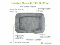 Orthopedisch bed met zachte bekleding - afbeelding 2 van  4