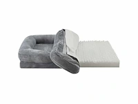 Orthopedisch bed met zachte bekleding - afbeelding 3 van  4