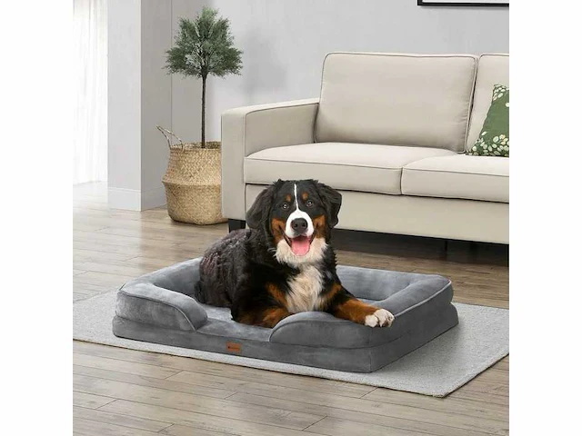 Orthopedisch huisdierbed met zachte bekleding - afbeelding 1 van  4