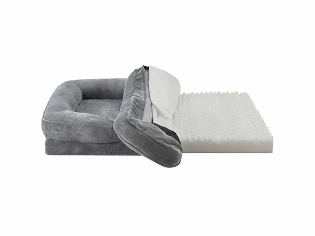 Orthopedisch huisdierbed met zachte bekleding - afbeelding 3 van  4