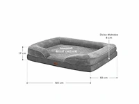 Orthopedisch huisdierbed met zachte bekleding - afbeelding 4 van  4
