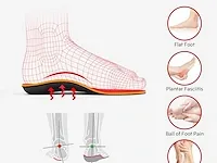 Orthopedische inlegzolen, maat 43 - afbeelding 2 van  3