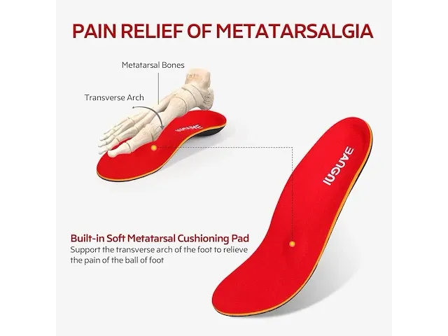 Orthopedische inlegzolen, maat 43 - afbeelding 3 van  3