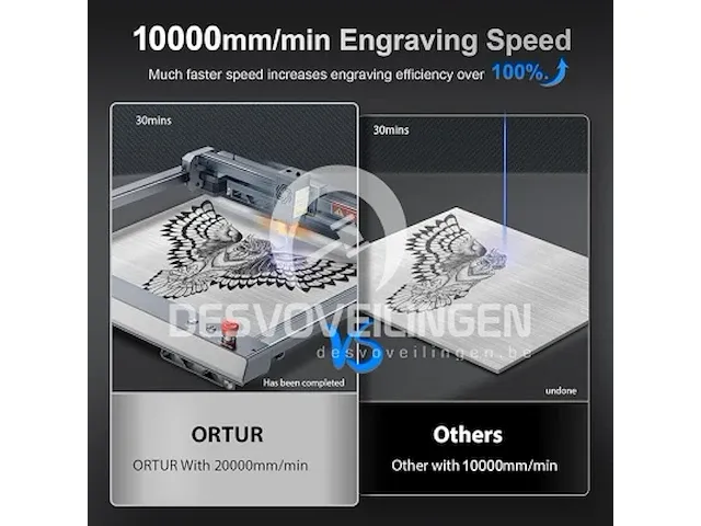 Ortur laser master 3 lasergravure - afbeelding 3 van  6