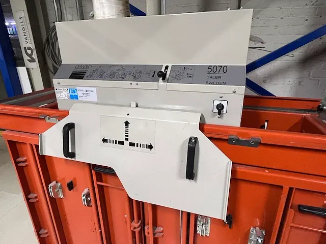Orwak compactor 5070 balenpers - afbeelding 4 van  7