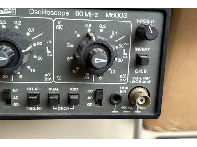 Oscilloscoop - afbeelding 4 van  6