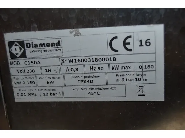Osmose apparaat diamond c150a - afbeelding 6 van  6