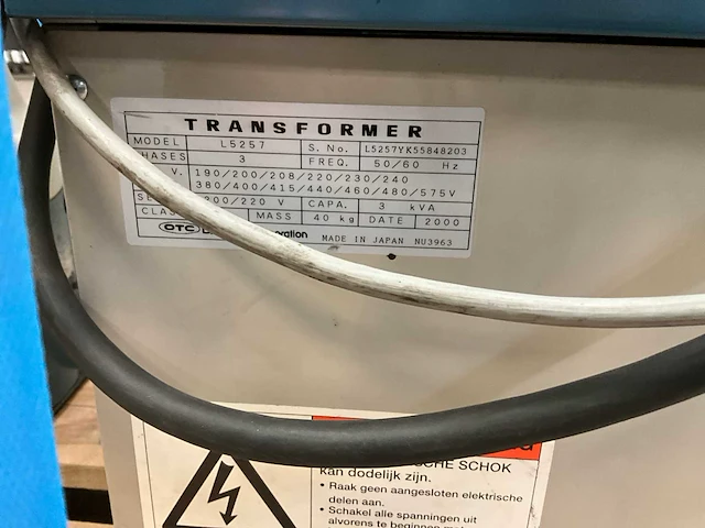 Otc dr-4000 robotarm - afbeelding 6 van  14