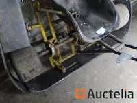 Oud karting chassis voor 160 cc motor - afbeelding 3 van  5