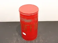 Oud koffieblik - afbeelding 2 van  3
