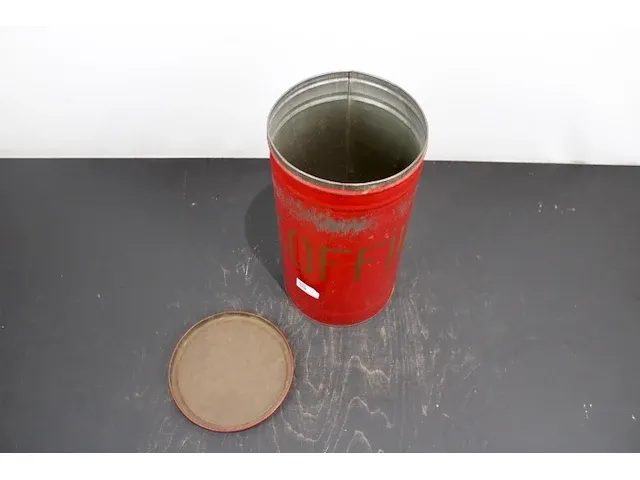 Oud koffieblik - afbeelding 3 van  3