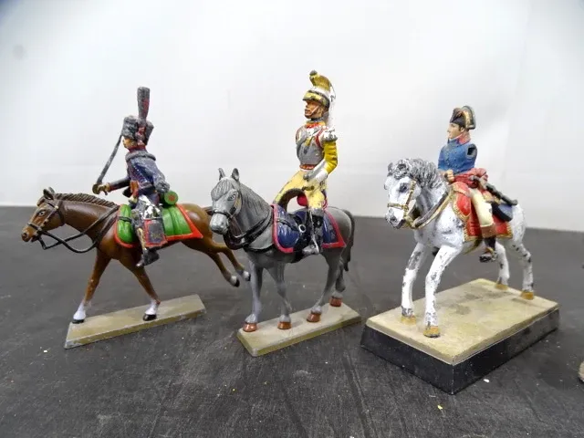 Oud miniatuur speelgoed in lood - afbeelding 2 van  4