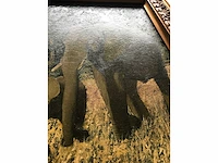 Oud olieverf schilderij op doek. gesigneerd. - afbeelding 6 van  16