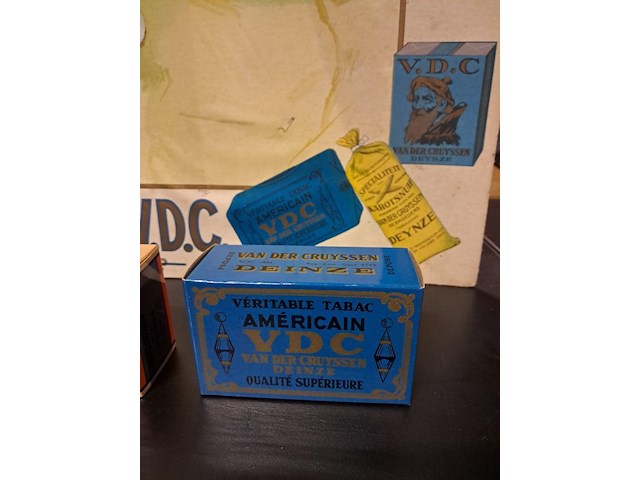 Oud reclamebord tabacs v.d.c ( 40 op 50) - afbeelding 3 van  5