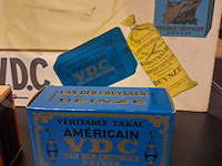 Oud reclamebord tabacs v.d.c ( 40 op 50) - afbeelding 3 van  5