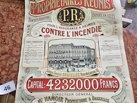 Oude affiche 48x68cm - afbeelding 1 van  5